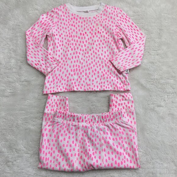 Stella McCartney Kids Baby Pink White Polka Dot Matching Set Size 12 Months